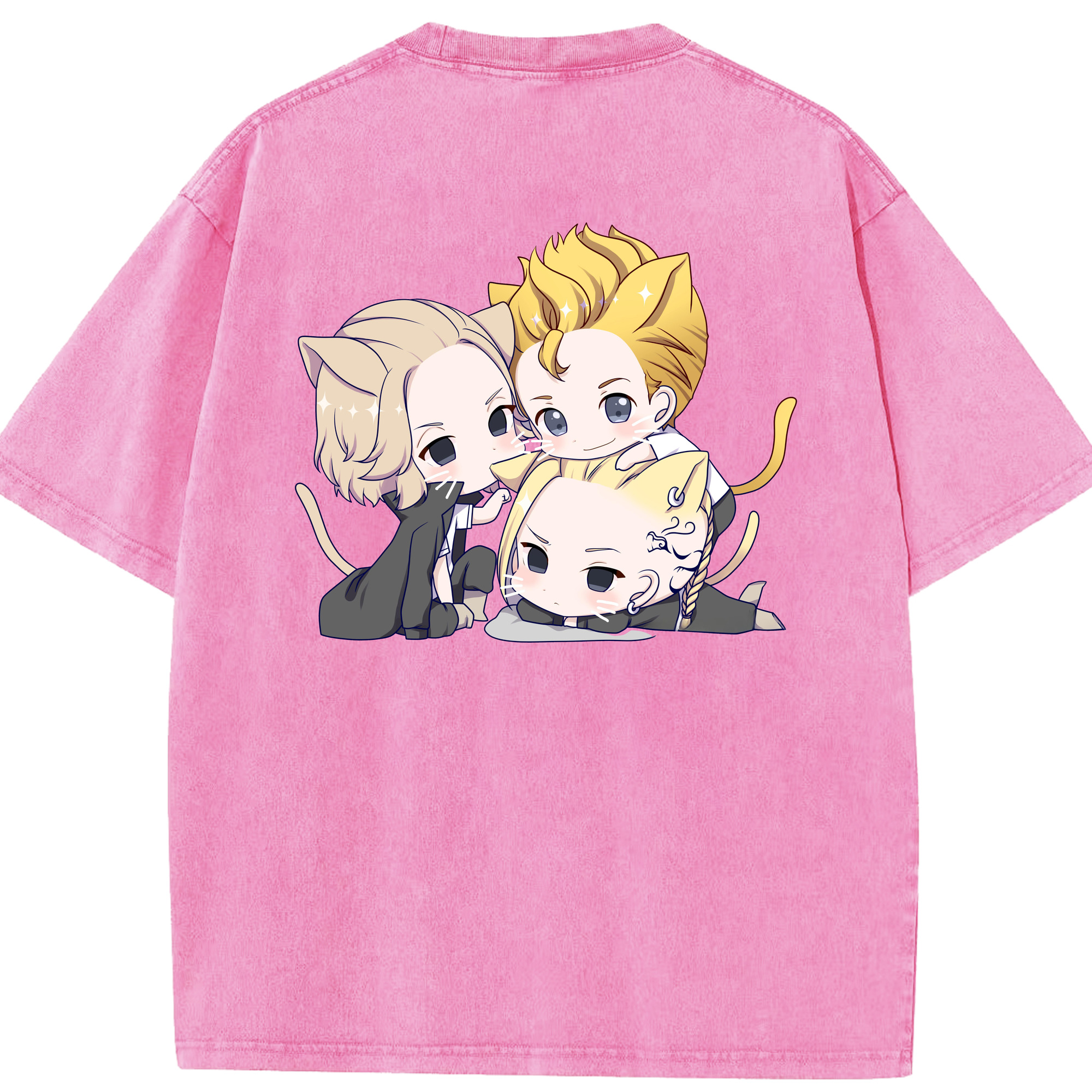 （画像用） 東京リベンジャーズ Tokyo Revengers 綿100% ヴィンテージ風 半袖Tシャツ（背面プリント）